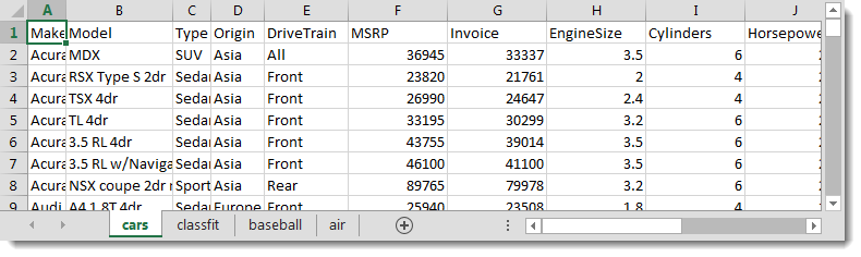 Microsoft Excel Xlsx Format