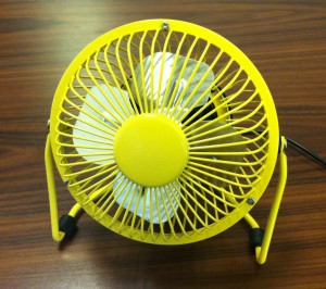 This desk fan is not the kind we're talking about.