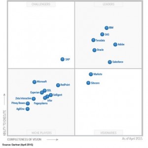 Gartner named SAS a leader in campaign management the 9th year in a row!