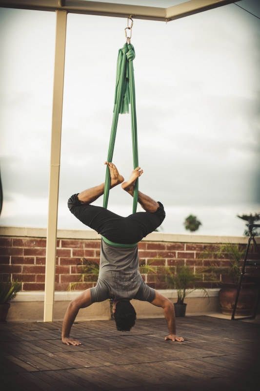Aeria yoga represents balanced workloads