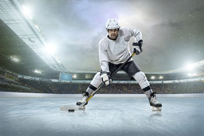 strategy represented by ice hockey player