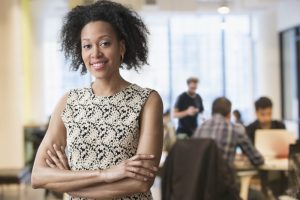 businesswoman ready to start a data compliance framework