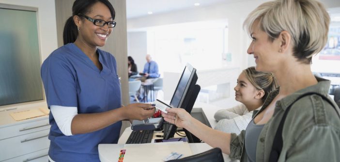 Patient paying for healthcare raises issues around personal data protection