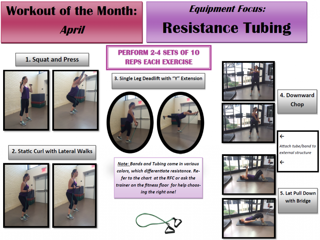 Resistance Tubing April Workout of the Month SAS Life