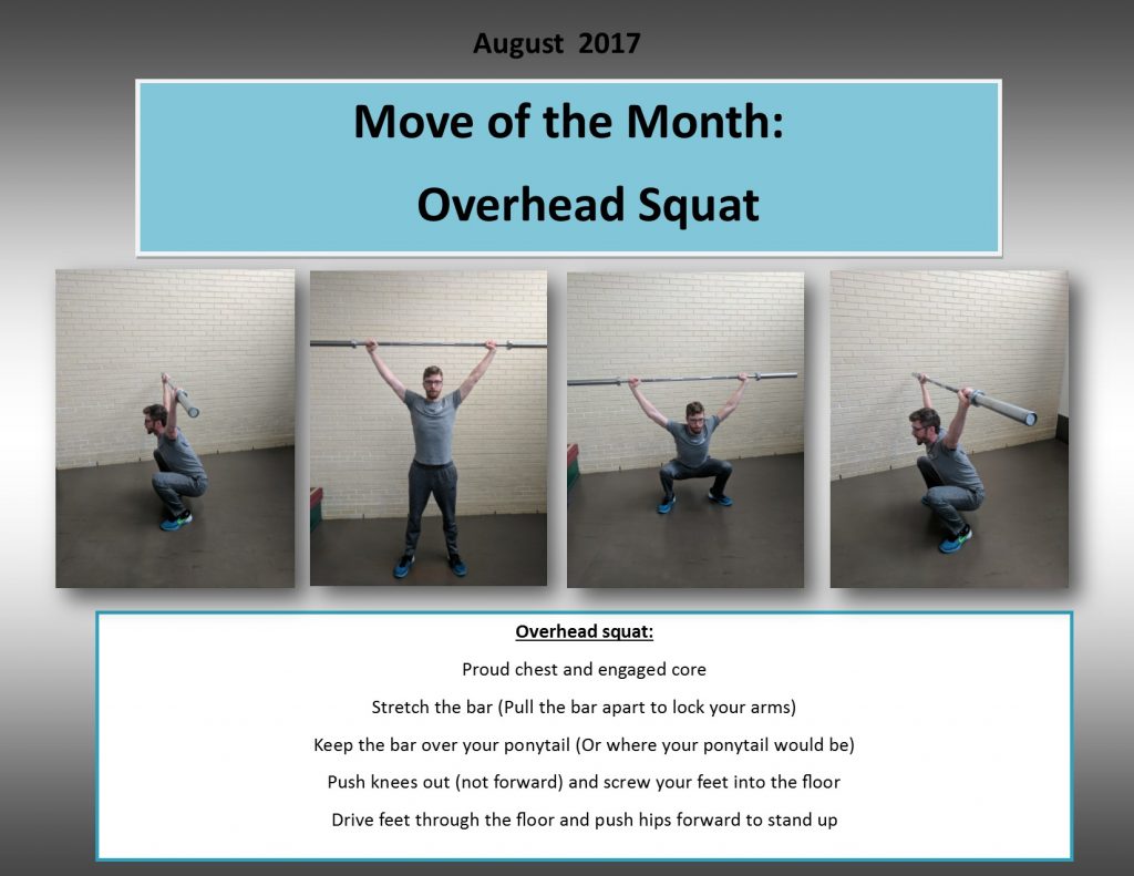 Move of the Month Overhead Squat SAS Life