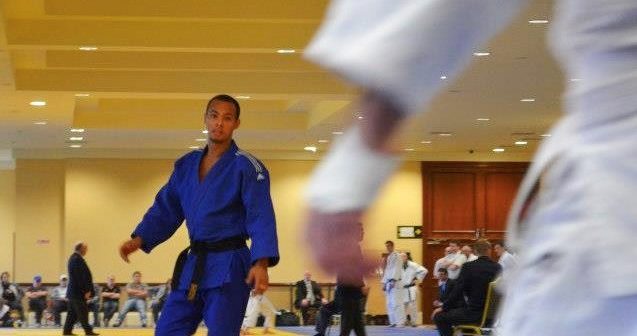 Adnane practicing Judo