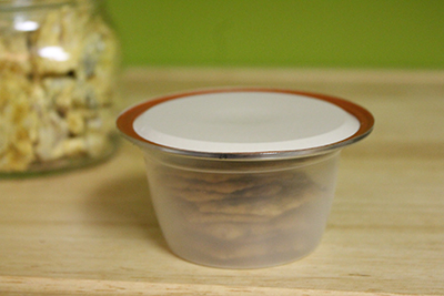 Kitchen hack! DIY Mason jar snack pack