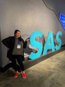 Brandi at SAS innovate in chicago