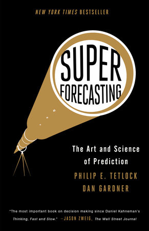 Superforecasting book cover