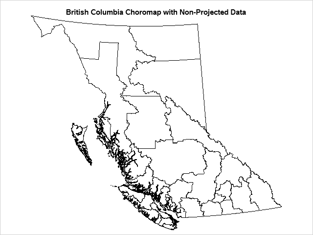 British Columbia using downloaded values