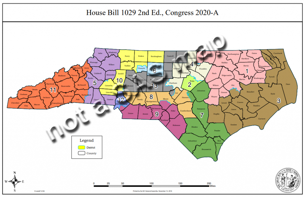 Plotting NC's New Congressional Districts Maps For 2020 - Graphically ...