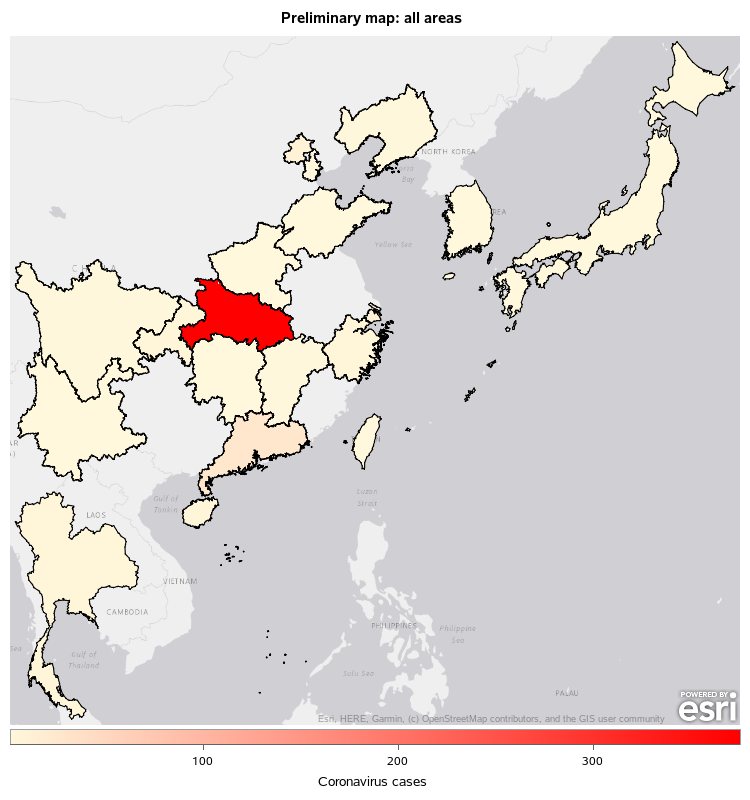 Creating A Map To Track The Coronavirus Graphically Speaking