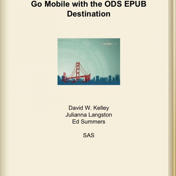 Screenshot of GO MOBILE paper on iPad
