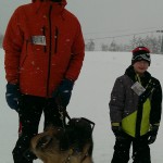 Willie and his family at Snowshoe