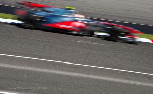 Blurred Formula One Car