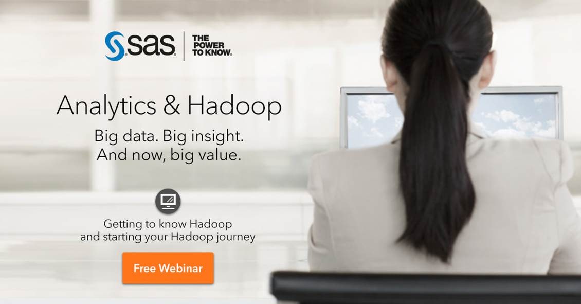 Hadoop webinar promo