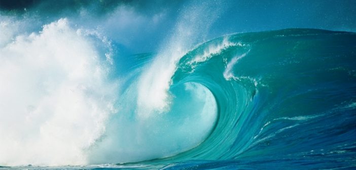 large ocean wave