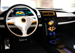 Electric vehicle center display Interface concept