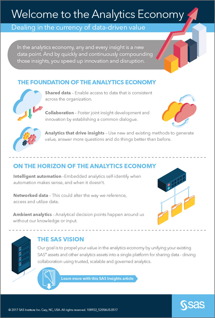 Infographic describes analytics economy