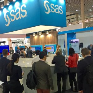 SAS booth at IoT World Congress