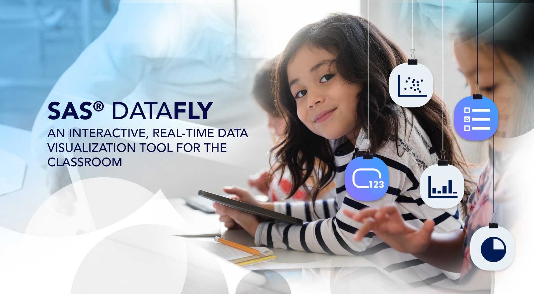 SAS® DataFly is an interactive, real-time data visualization tool for the classroom.