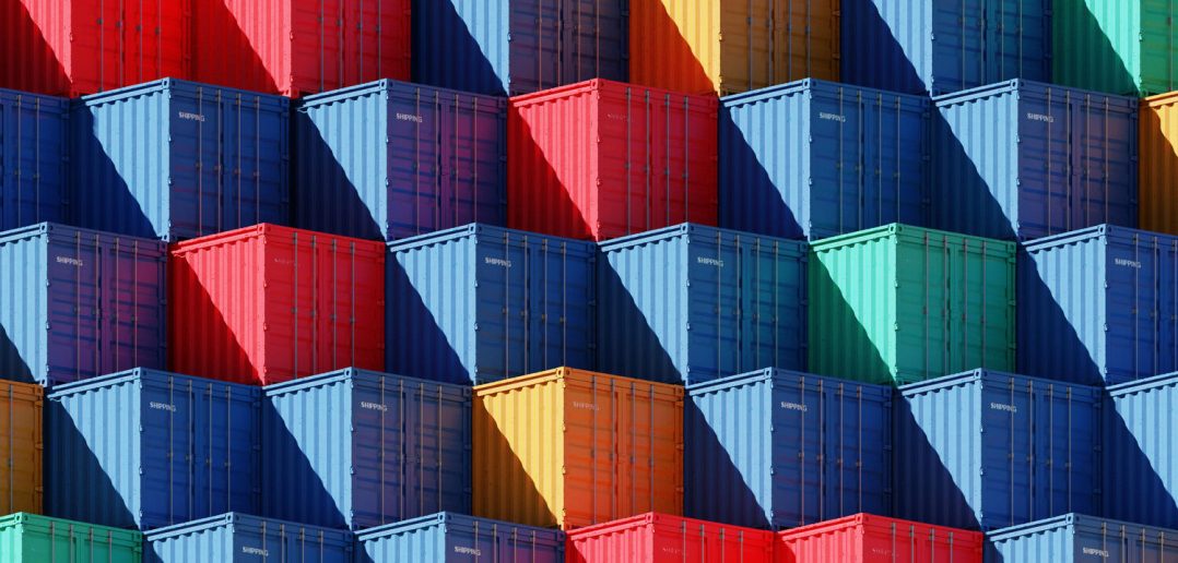 3D illustration Background for advertising and wallpaper in investment and storage cargo scene. 3D rendering in decorative concept.