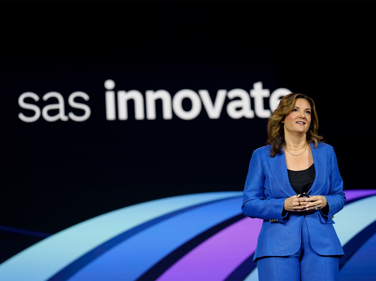 Jenn Chase speaking at SAS Innovate 2026