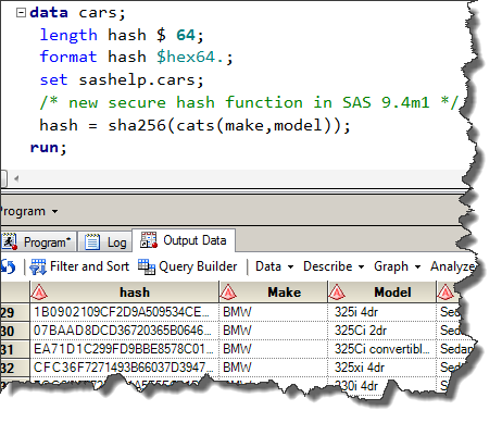 Stored proc for generating surrogate keys not random hash on mac