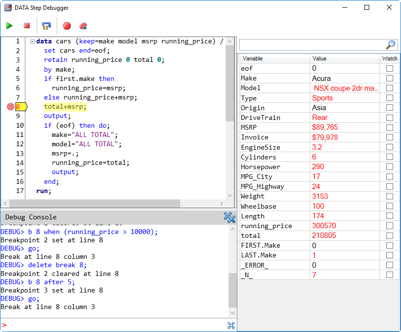 SimpleProgramDebugger - Simple program debugger that shows all