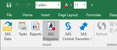 how to download sas program to excel