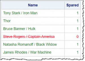 Which random number generator did Thanos use? - The SAS Dummy