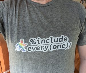 "Include everyone" shirt