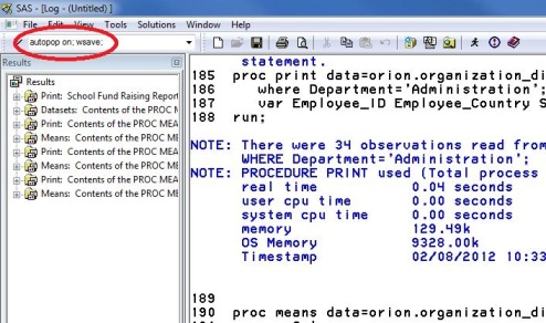 mac keyboard shortcut for sas studio comments