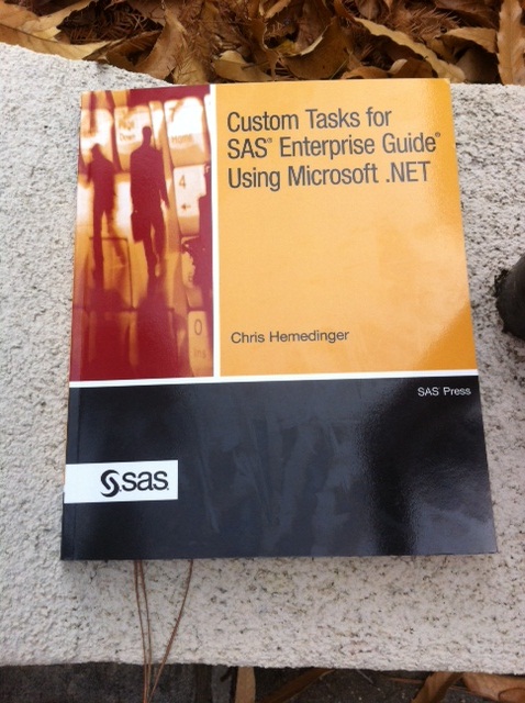 Custom Tasks for SAS Enterprise Guide Using Microsoft .NET