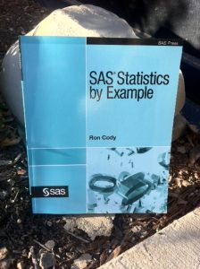 SAS Statistics by Example