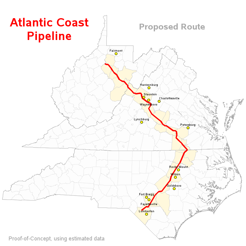 Analyzing the Atlantic Coast Pipeline SAS Training