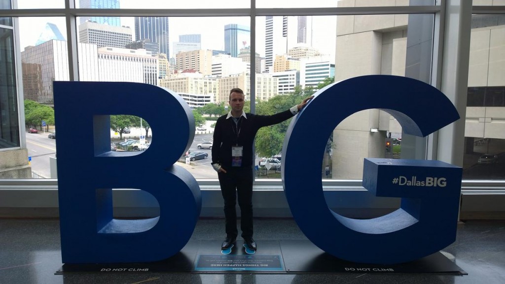 Krystian Matusz at SAS Global Forum 2015 in Dallas. 