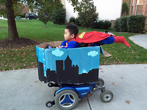 Superman -vs- Batman ... Halloween smackdown!
