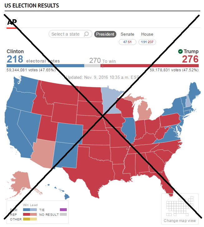 You Need A Custom Map For Us Presidential Election Results