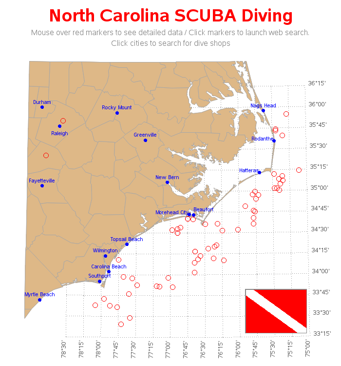 Where To Scuba Dive In North Carolina Sas Learning Post