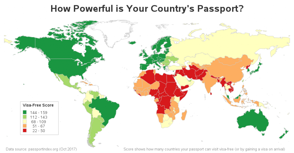 Which country has the most powerful passport? SAS Learning Post