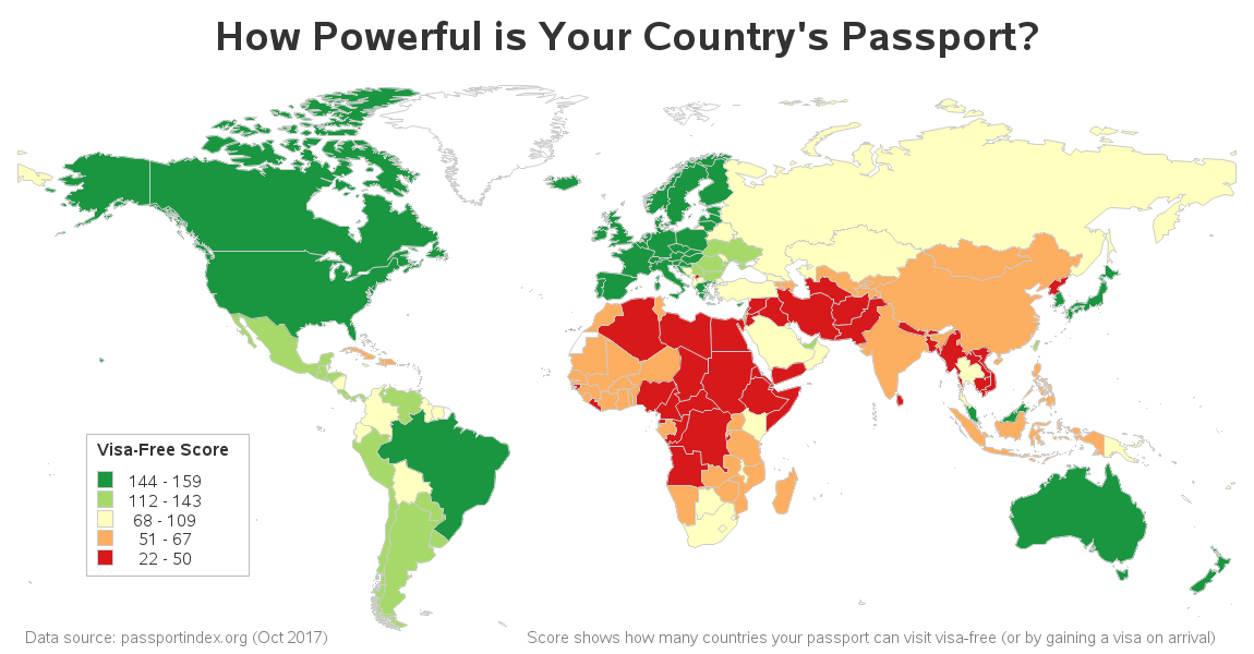 Countries you can buy 2024 passport