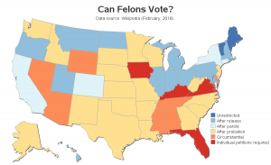 Can felons vote in your state? - SAS Learning Post