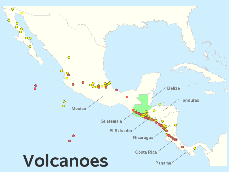 Guatemala Volcanoes 