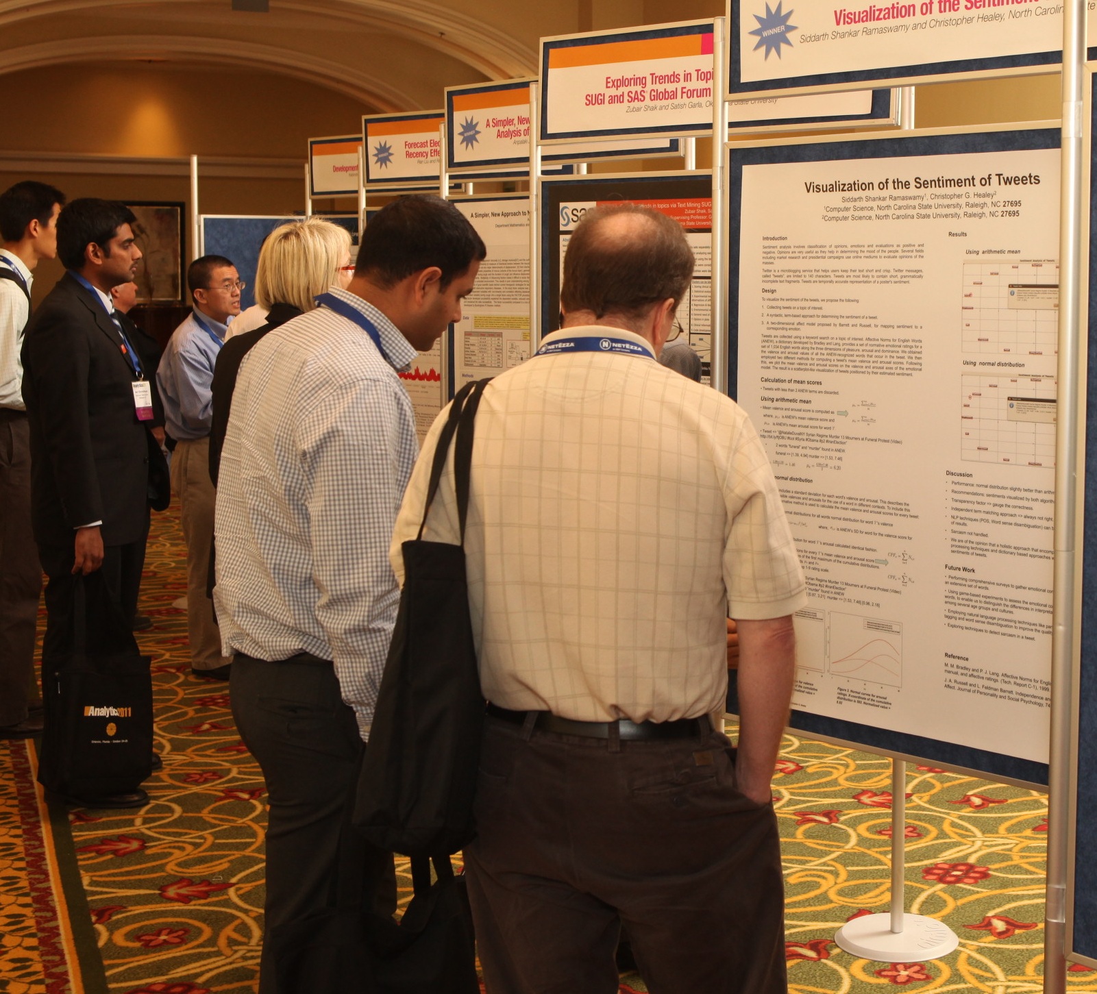 Student posters at Analytics 2011