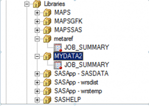 sas metadata structure