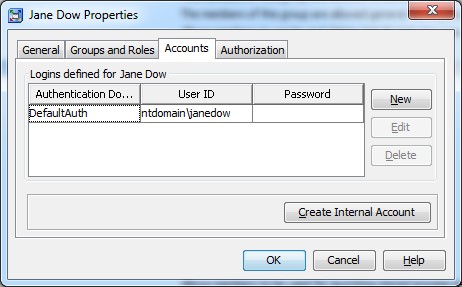 SAS users - Metadata Accounts