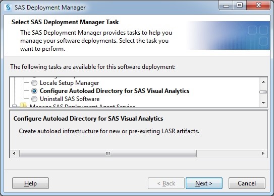 SAS Visual Analytics autoload configuration made easy