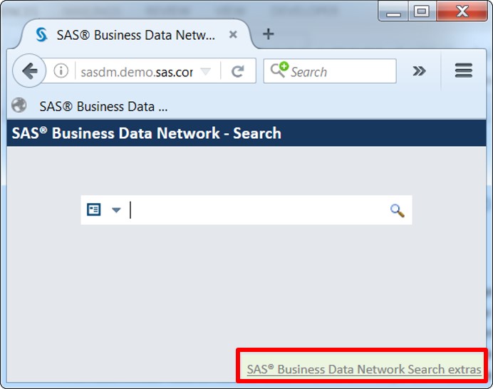 Conduct a google-like web search for business terms with SAS Business Data Network4