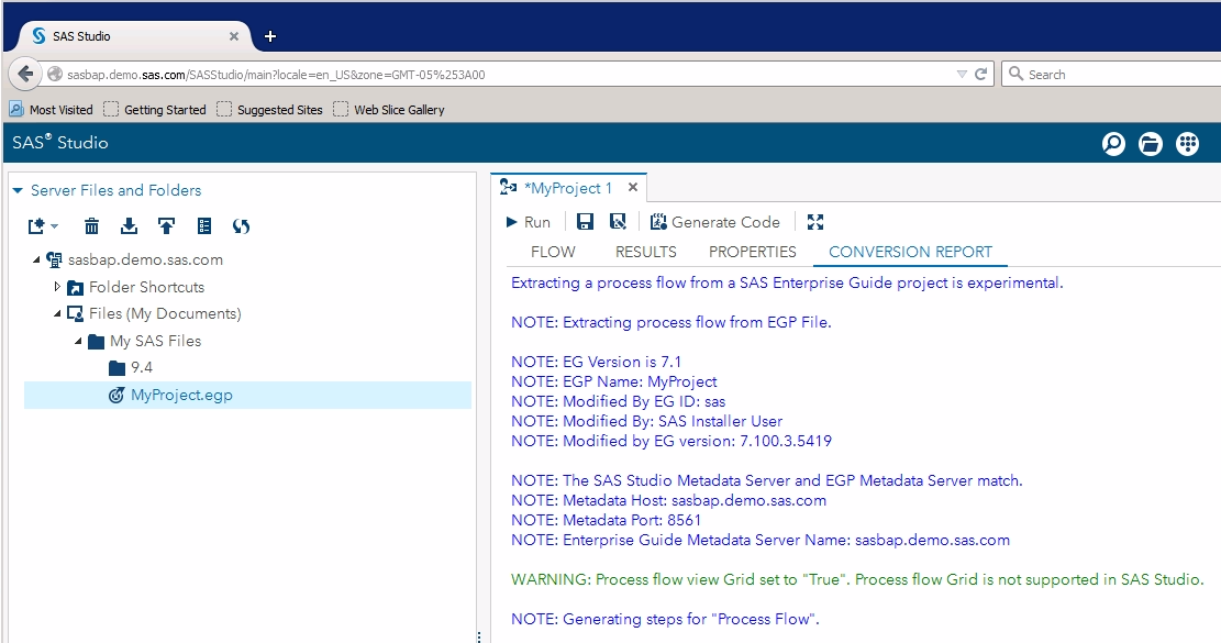 SAS Studio 3.6 new features - SAS Users